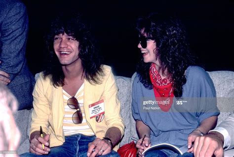 Married couple Eddie Van Halen and Valerie Bertinelli