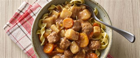 Beef Stew Over Noodles Hormel® Compleats® Microwavable Meals