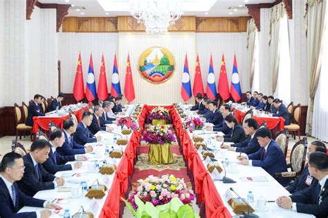 China Laos To Strengthen Mutually Beneficial Cooperation Of Higher