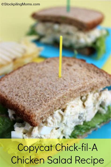 Copycat Chick Fil A Chicken Salad