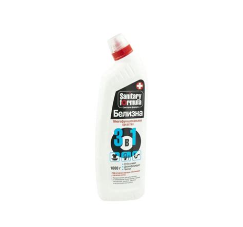Чистящее средство "Sanitary Formula Белизна", 3 в 1 купить на OZON по ...
