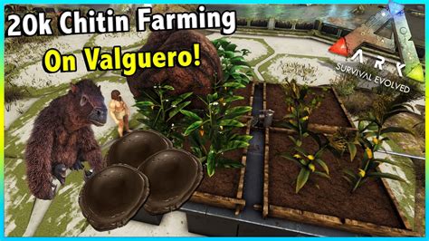 How To Farm Chitin On Valguero General Base Maintenance Ark