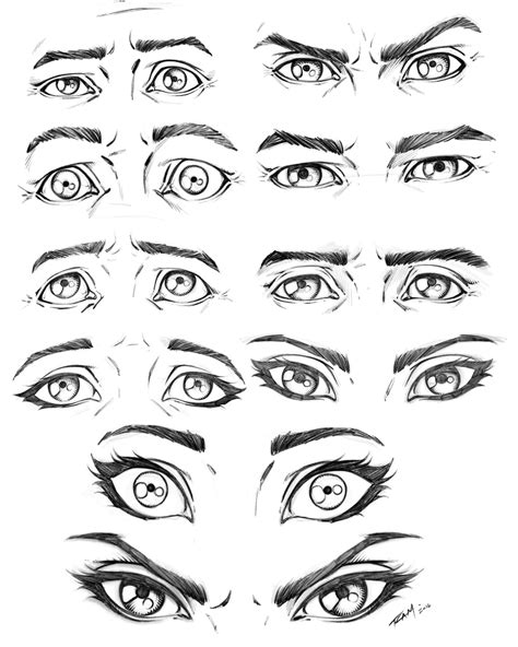 Download Comic Book Eyes Art | Drawing Skill