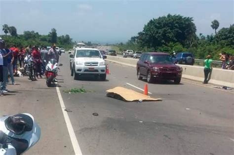 Santiago Dos Personas Muertas Y Una Herida En Accidente De Motocicleta