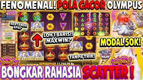 Trik Slot Gacor Hari Ini Modal Receh Pola Gacor Olympus Hari Ini