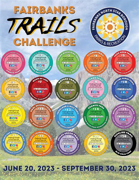 Fairbanks Summer Trails Challenge 2023 by FNSB Parks and Recreation - Issuu