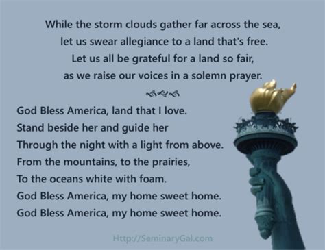 God Bless America (Patriotic Hymn Series) | Seminary Gal God Bless ...