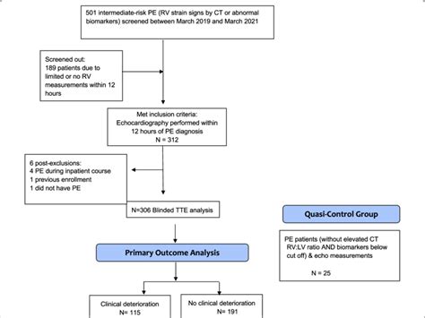 Screening And Patient Flow Diagram Abbreviations Pe Pulmonary