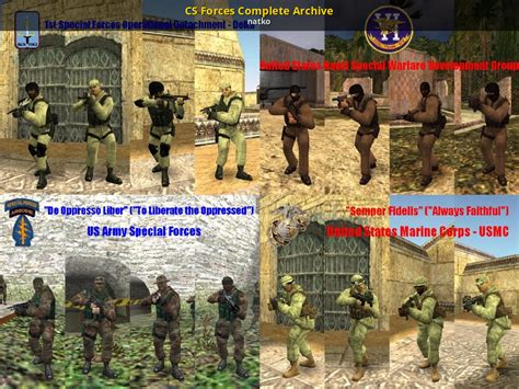 Cs Forces Complete Archive [counter Strike 1 6] [mods]