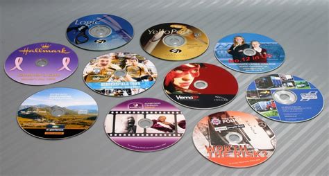 100x Personalized Custom Printed Dvd R Disc Printing Duplication Cd