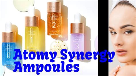 RESTAURAR PIEL JUVENIL ATOMY SYNERGY AMPOULE PROGRAM YouTube