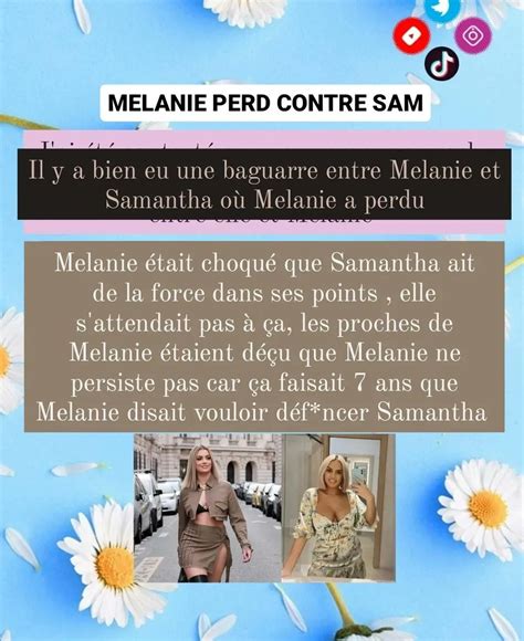 Mayamo on Twitter Martial a manipulé Melanie et Samantha pour qu