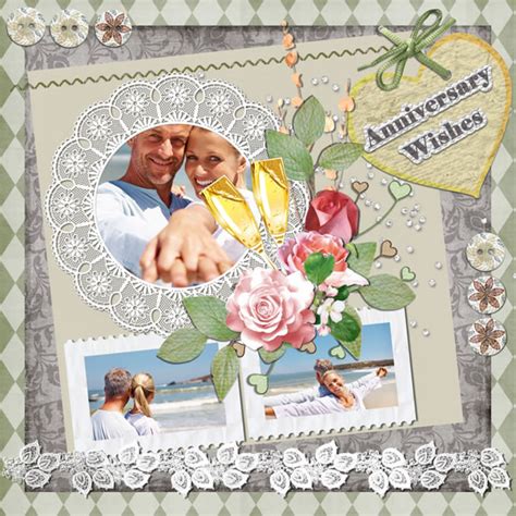 Anniversary Scrapbook Templates Samples Scrapbook Crafter For Mac