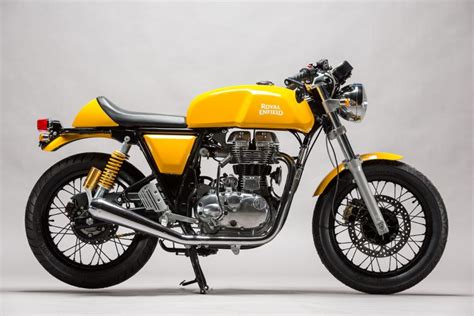 Royal Enfield Cafe Racer Yellow Yummygood Ok Blogspot