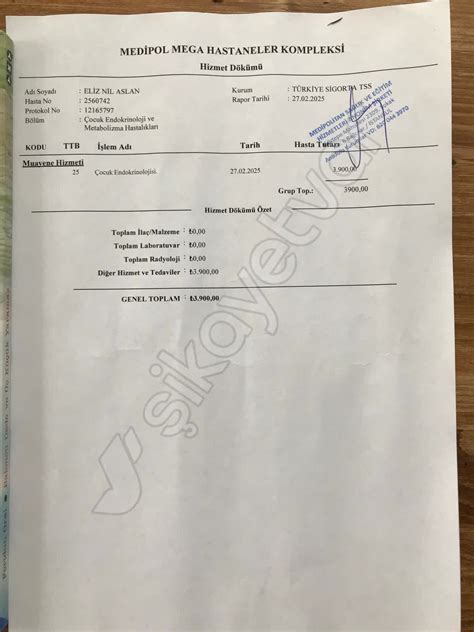 Dr Hakan özkul Muayene ücreti 5