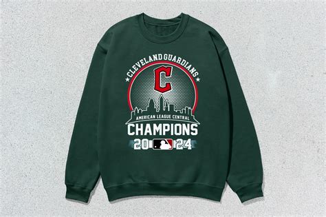 Cleveland Guardians Skyline American League Central Champs 2024 Shirt