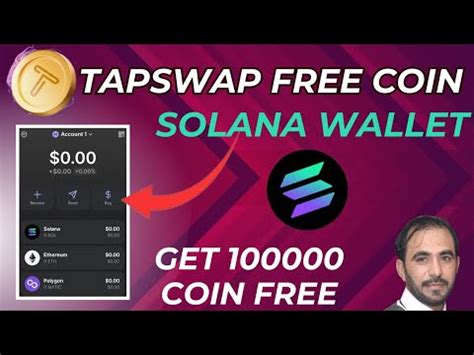 Tapswap New Update How To Create Solana Wallet Tapswap Mining App