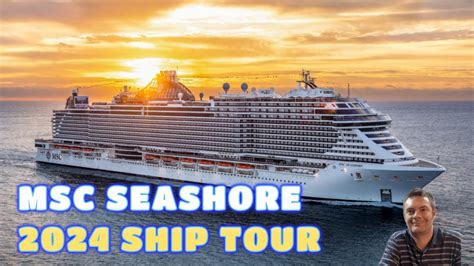 Msc Seashore Ship Tour Youtube