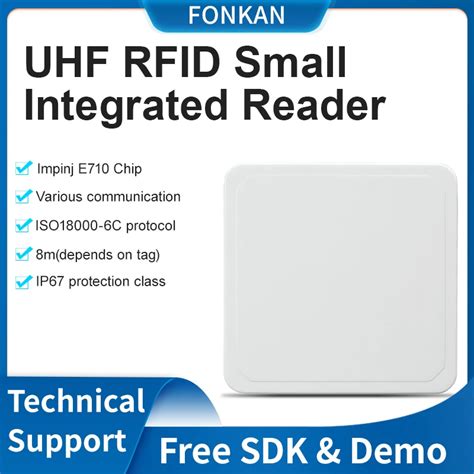 FONKAN Long Range 8M Uhf Rfid Integrated Reader R2000 Module Built In