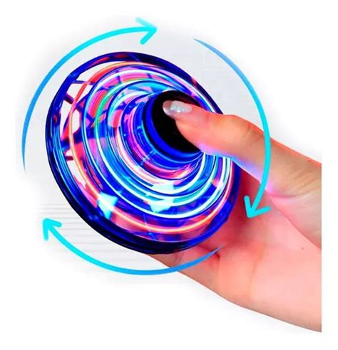 Brinquedo Spinner - Brinquedo Spinner Voador Com Luzes Gira 360 Recarregavel | MercadoLivre