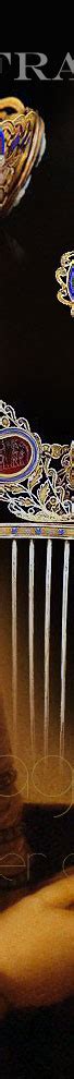 Cameo Gold Diadem Mounted With Jaspis Cameos And Blue Enamel Imperial