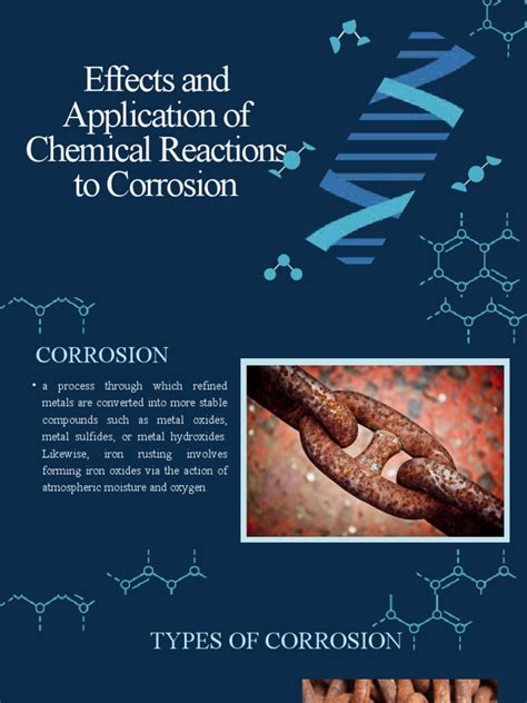 Effects and Application of Chemical Reactions To Corrosion | PDF ...