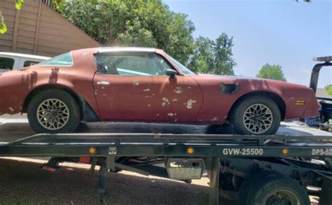 Rusty Hulk 1977 Trans Am Se Barn Finds