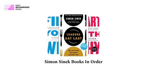 Simon Sinek Books in Order (5 Book Series)