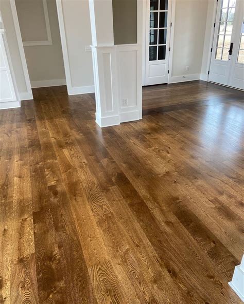 Oak Floor With Bona DriFast Stain Provincial Special Walnut Mix