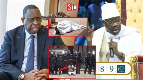 Situation Du Pays Serigne Moustapha Sy Brise Enfin Le Silence Et