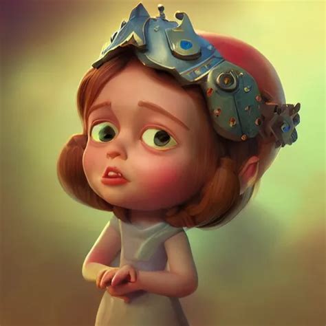 Super Cute Princess 3d Concept By Eymbeeyo And Stable Diffusion Openart