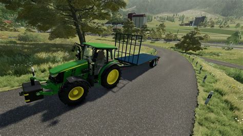 LIZARD BALE TRAILER 7500 V1 0 FS22 Mod