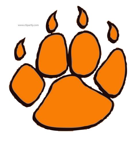 Free Tiger Paw Silhouette, Download Free Tiger Paw Silhouette png ...