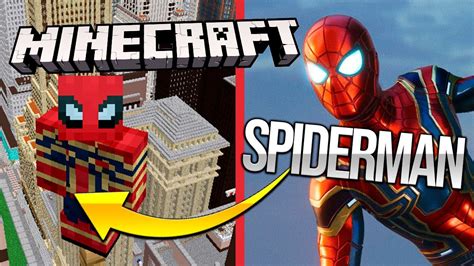 MOD SPIDERMAN NO WAY HOME Para MINECRAFT YouTube