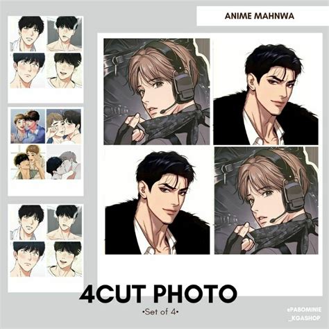 [anime Manhwa] 4cut Photo Set Anime Manhwa Bl Shojo Jinx Shutline Semantic Error Painter Of The