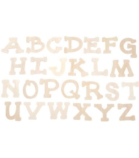 Darice® Wood Cutout Letters Casual Day Joann