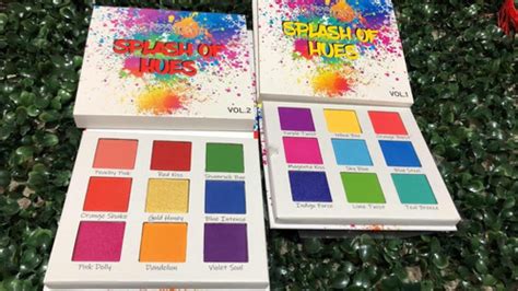 Paletas Splash Of Hues Vol 1 Y 2 Beauty Creations Original Mercado Libre