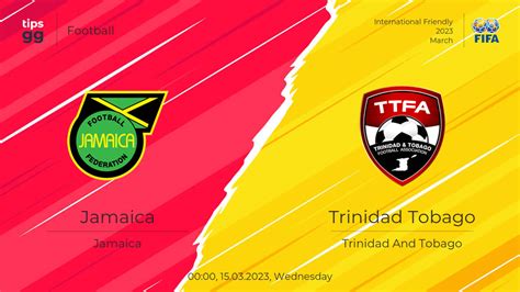 Jamaica Vs Trinidad Tobago At International Friendly