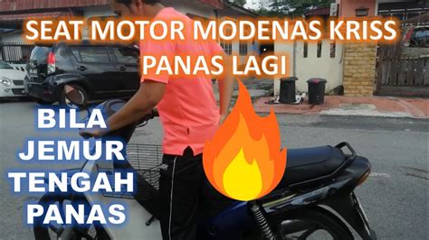 CARA SELESAIKAN MOTOR PANAS MODENAS KRIS JARING SEAT MOTOR YouTube