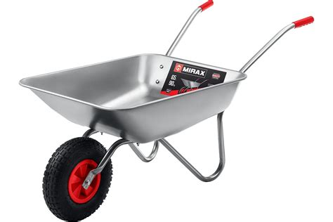Садовая одноколесная тачка MIRAX Mx-1 65 л, 90 кг 39900 - выгодная цена ...