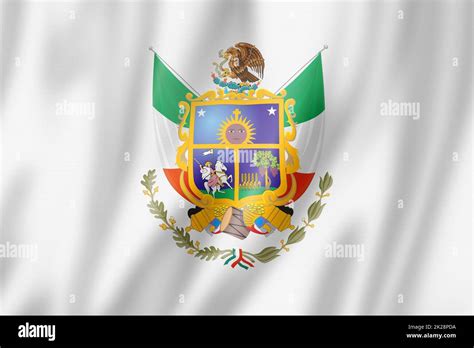 Queretaro State Flag Mexico Stock Photo Alamy