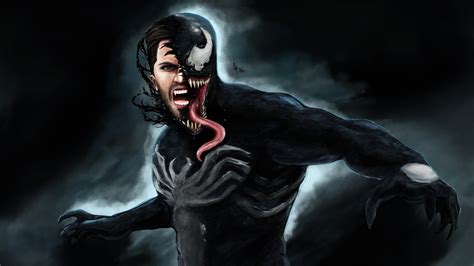 Venom Movie Splash Art