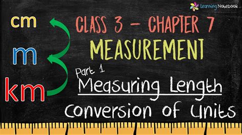 Class 3 Maths Measuring Length Chapter 7 Measurement Youtube