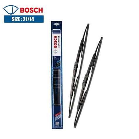 Bosch Ba U Hook Wiper Perodua Axia Bezza Nissan Almera Pair