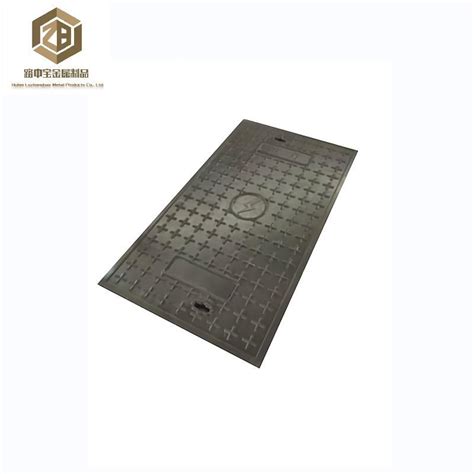 En124 500 900mm SMC BMC Square Fiberglass Plastic FRP Composite