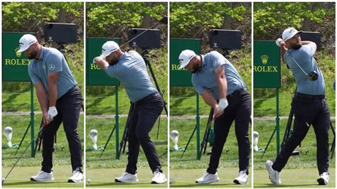 Wolrd1 Jon Rahm Driver Swing Sequence And Slowmotaion Pga Championship