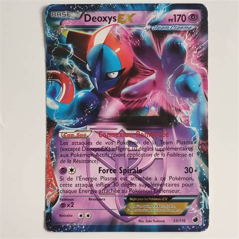 Pokemon Deoxys Ex Card