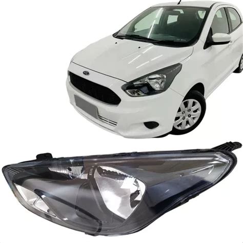 Farol Ford Ka 2015 2016 2017 2018 Máscara Negra Parcelamento sem juros