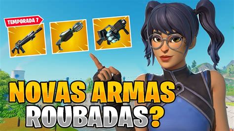 Como CRAFTAR E PEGAR As NOVAS ARMAS E ITENS Na TEMPORADA 7 No FORTNITE