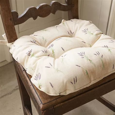 Lavender Sprig Kitchen Chair Cushion Lakeland